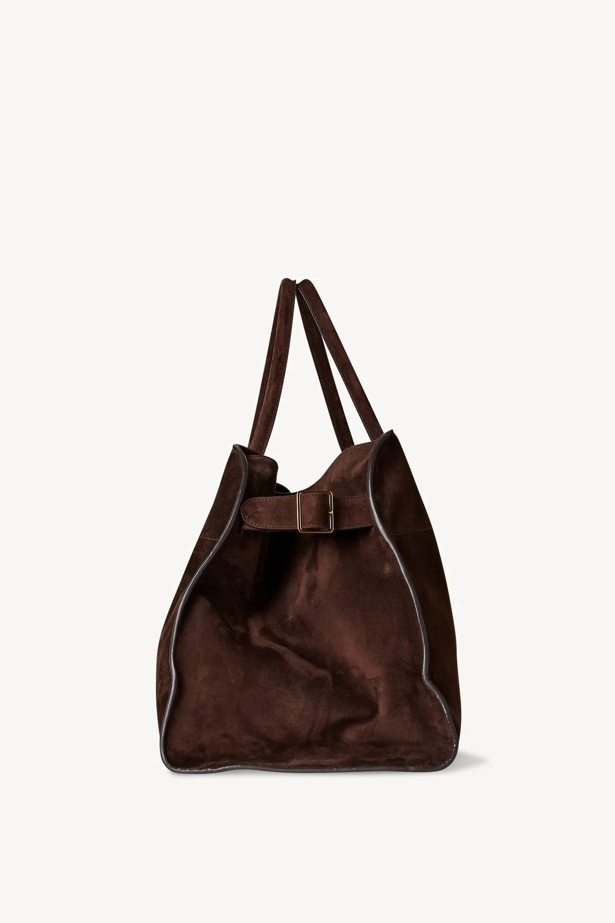 Leather tote bag