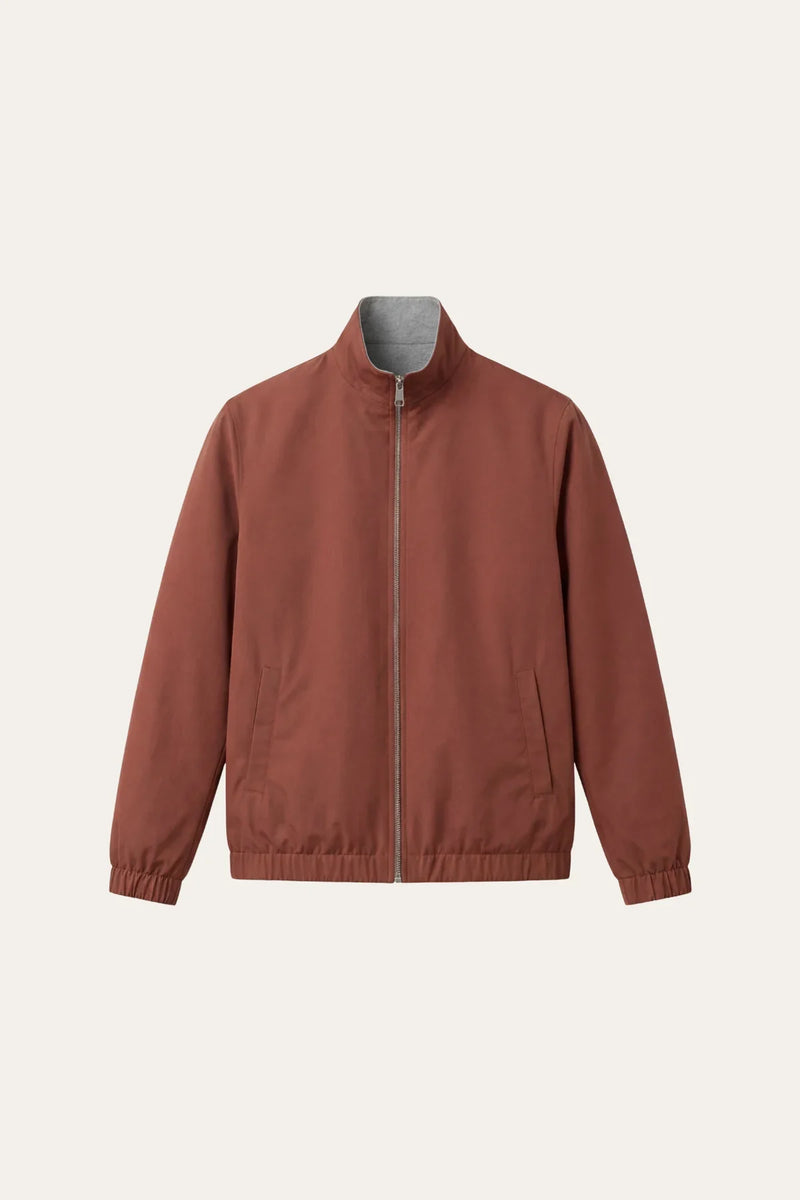 Tech Reversible Jacket Terracotta