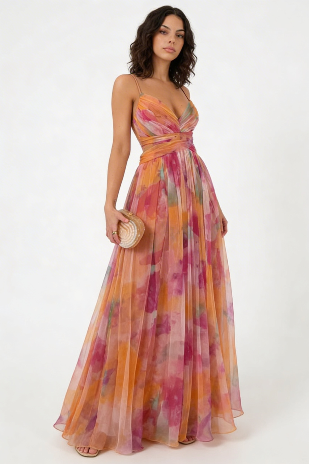 FESTINA | Vestido Largo Floral