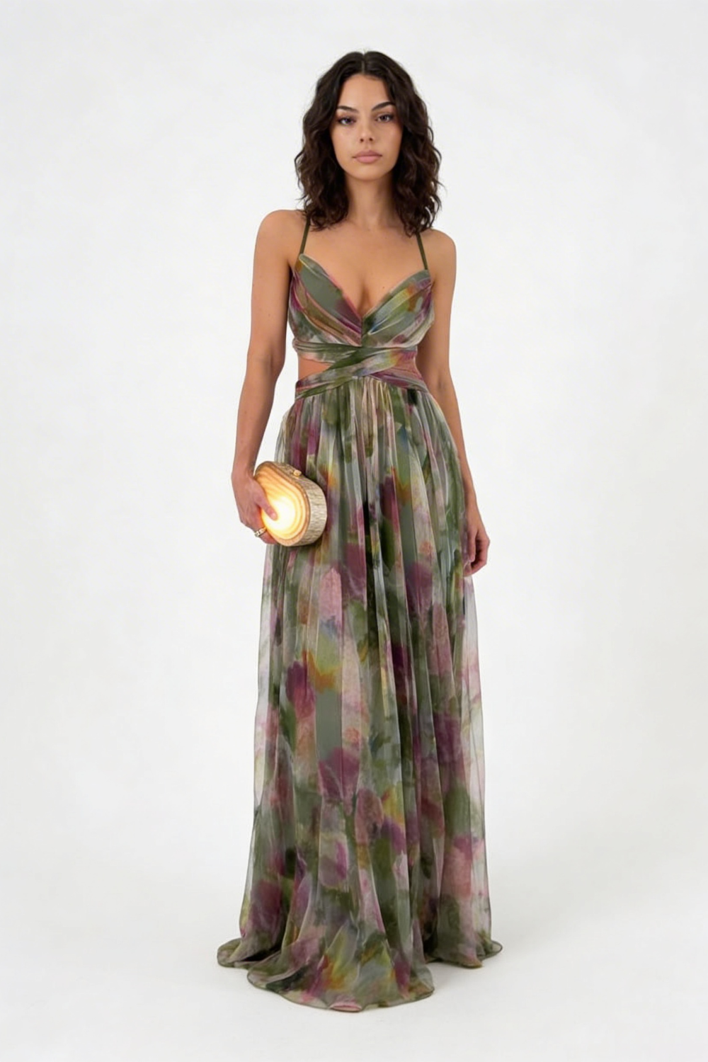 FESTINA | Vestido Largo Floral