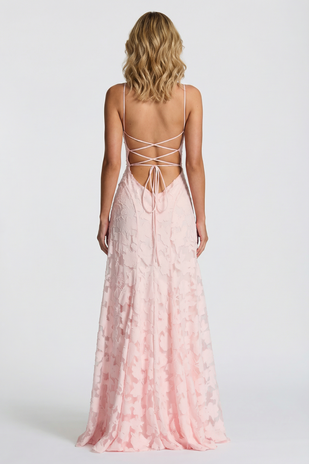 FRANCISA | Vestido Largo con Corsé de Encaje