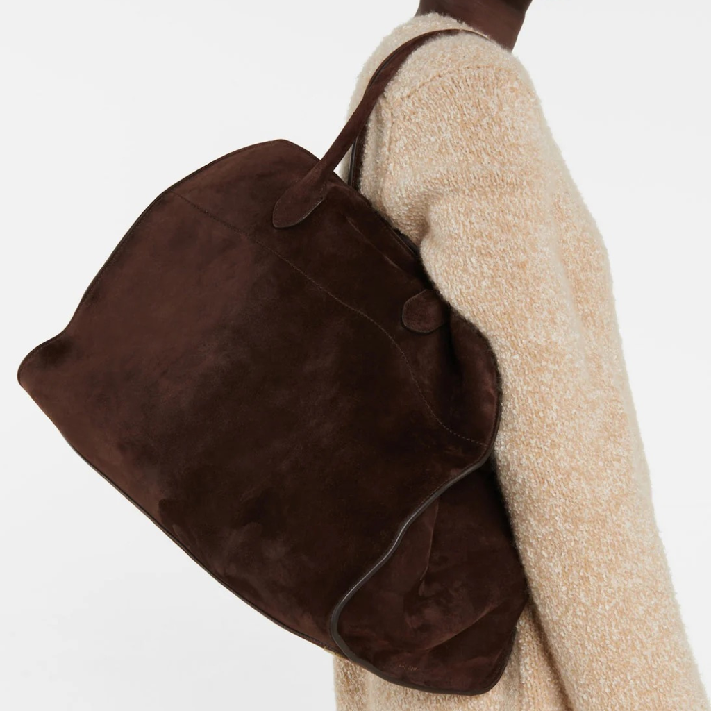 AISHA | Bolso de Ante Marrón