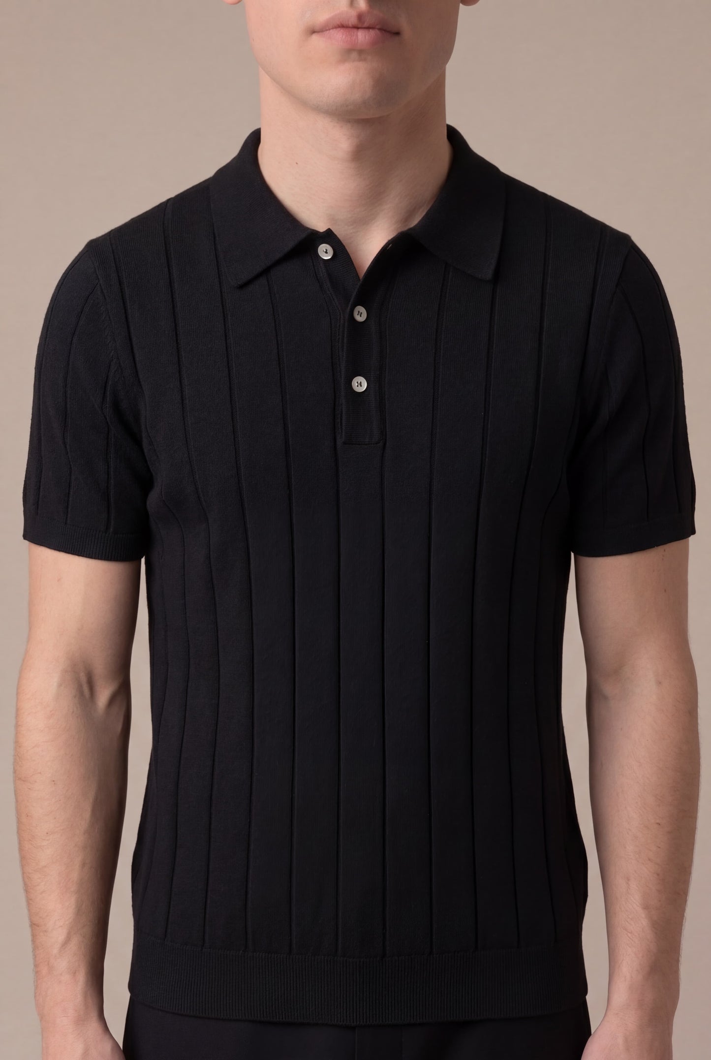 Black Venezia Polo