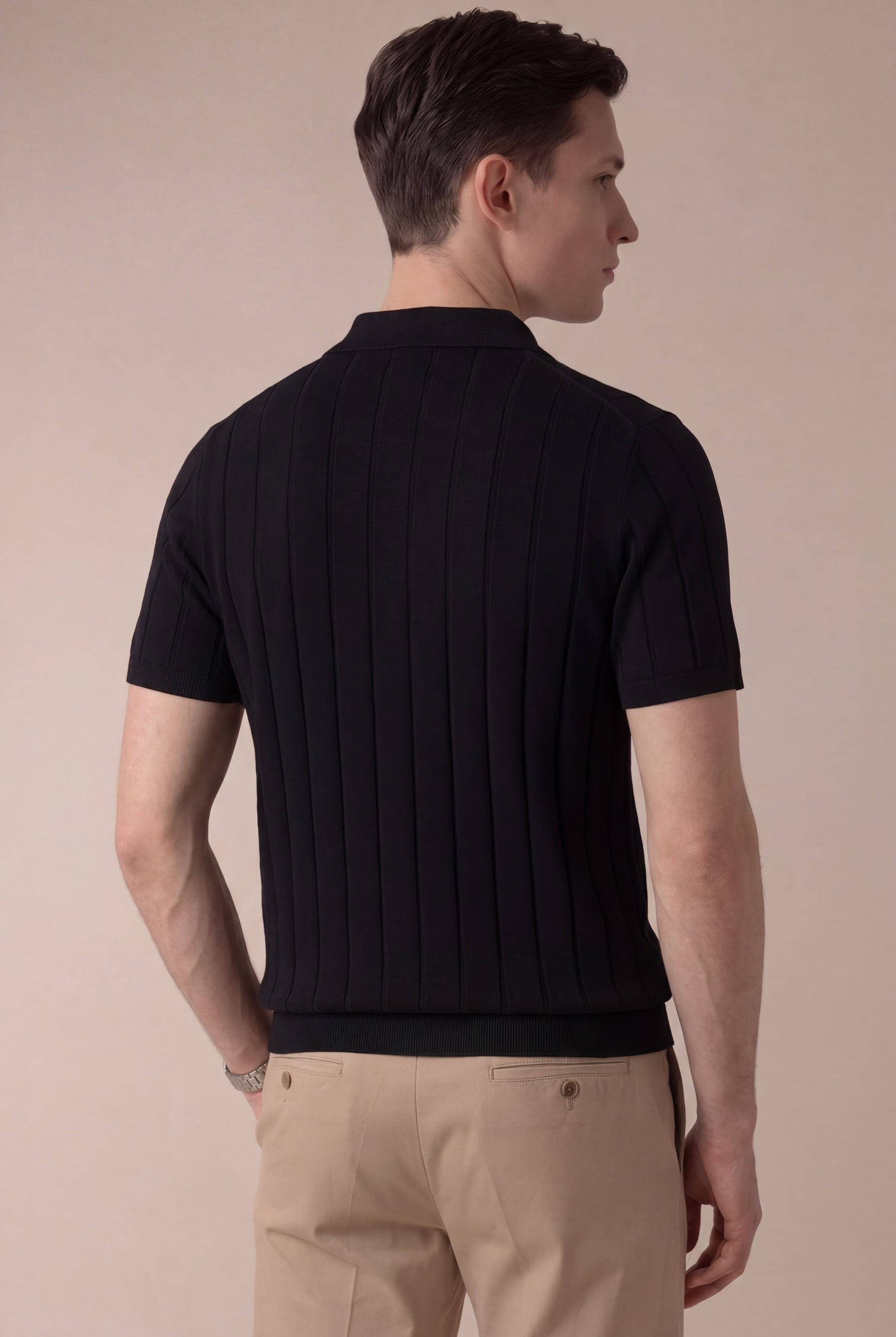 Black Venezia Polo