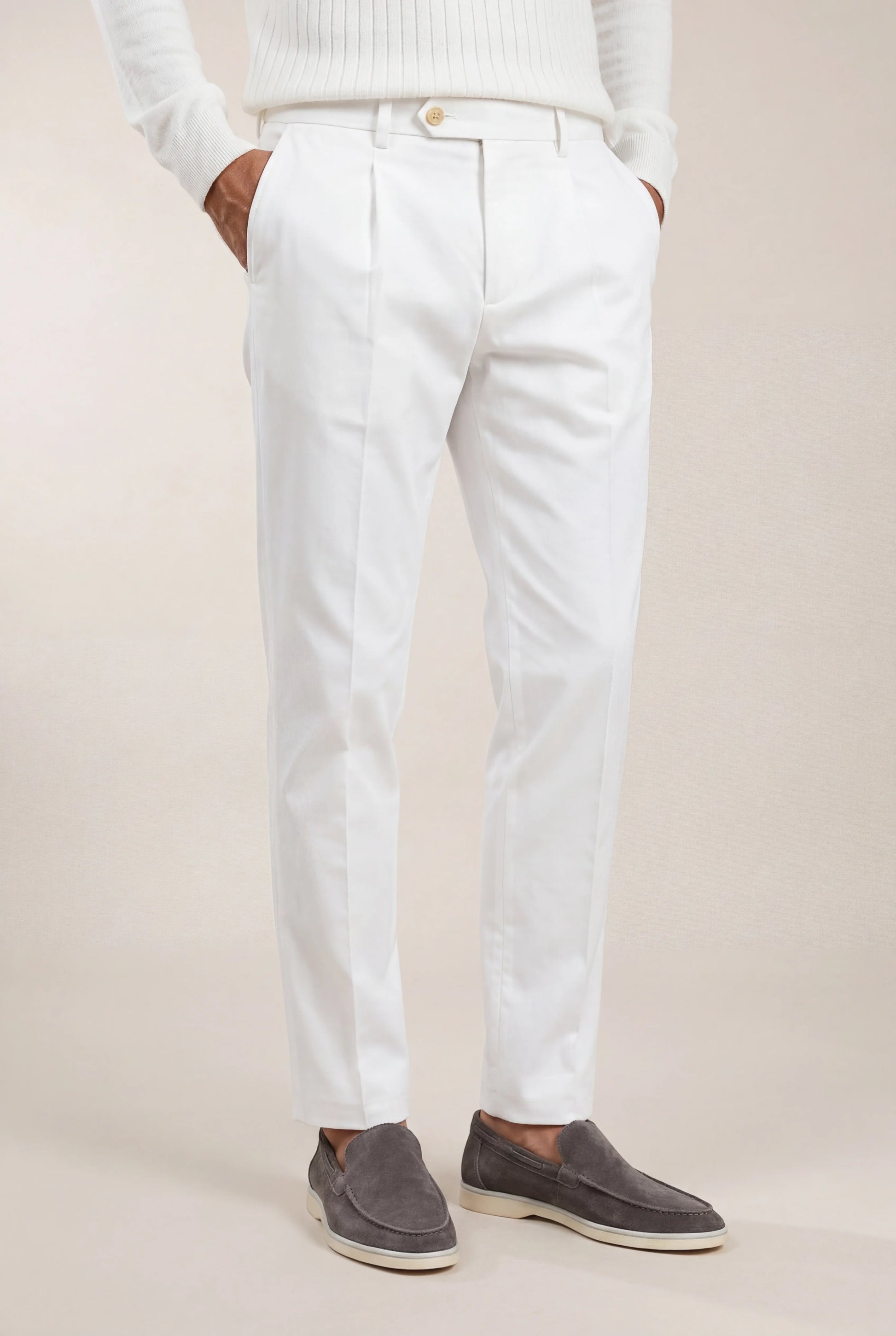 Luca Trousers Ivory