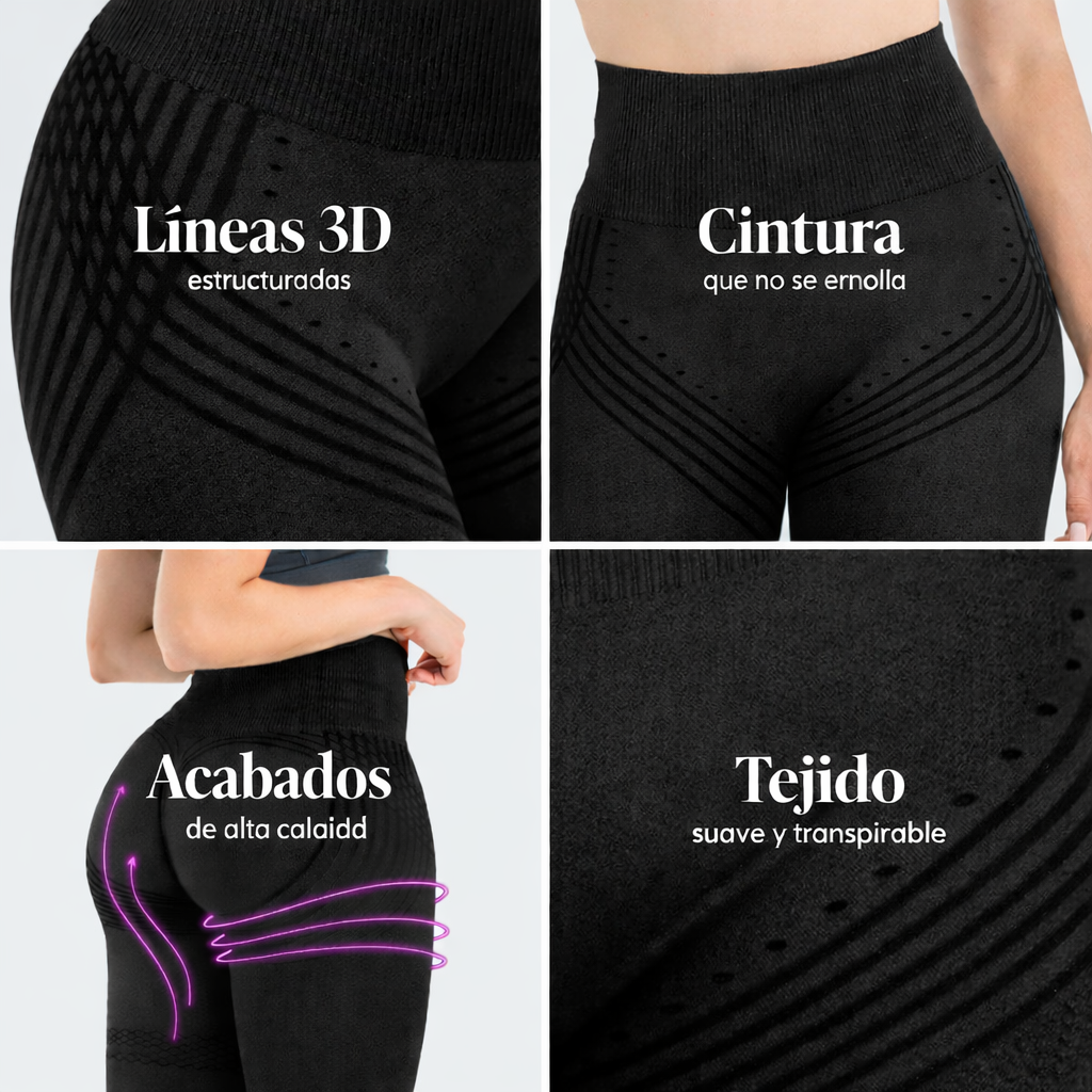 Legging 3D Anti-Celulitis