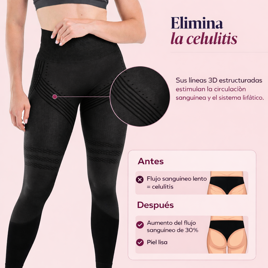 Legging 3D Anti-Celulitis