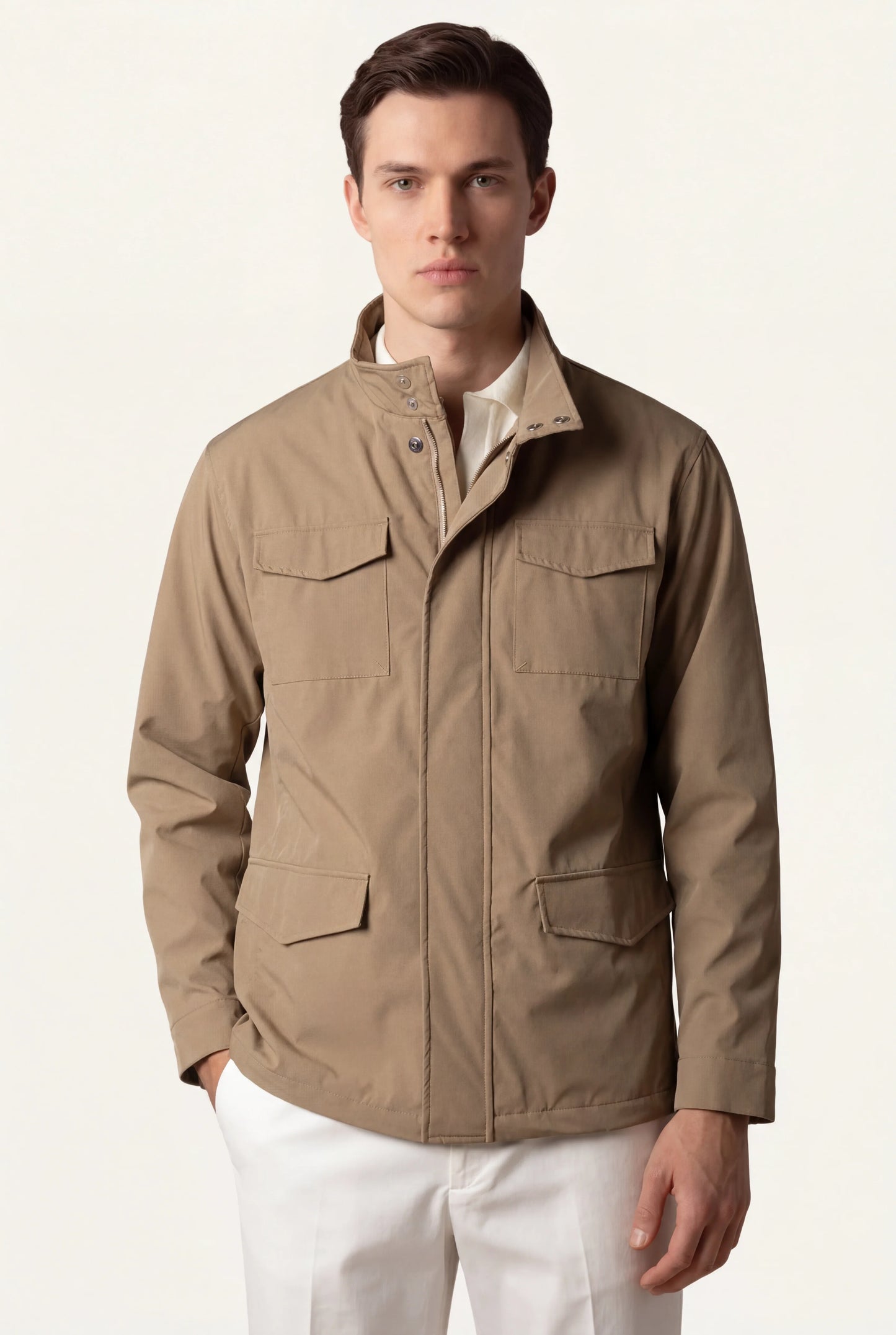 Givano Expedition Coat Khaki