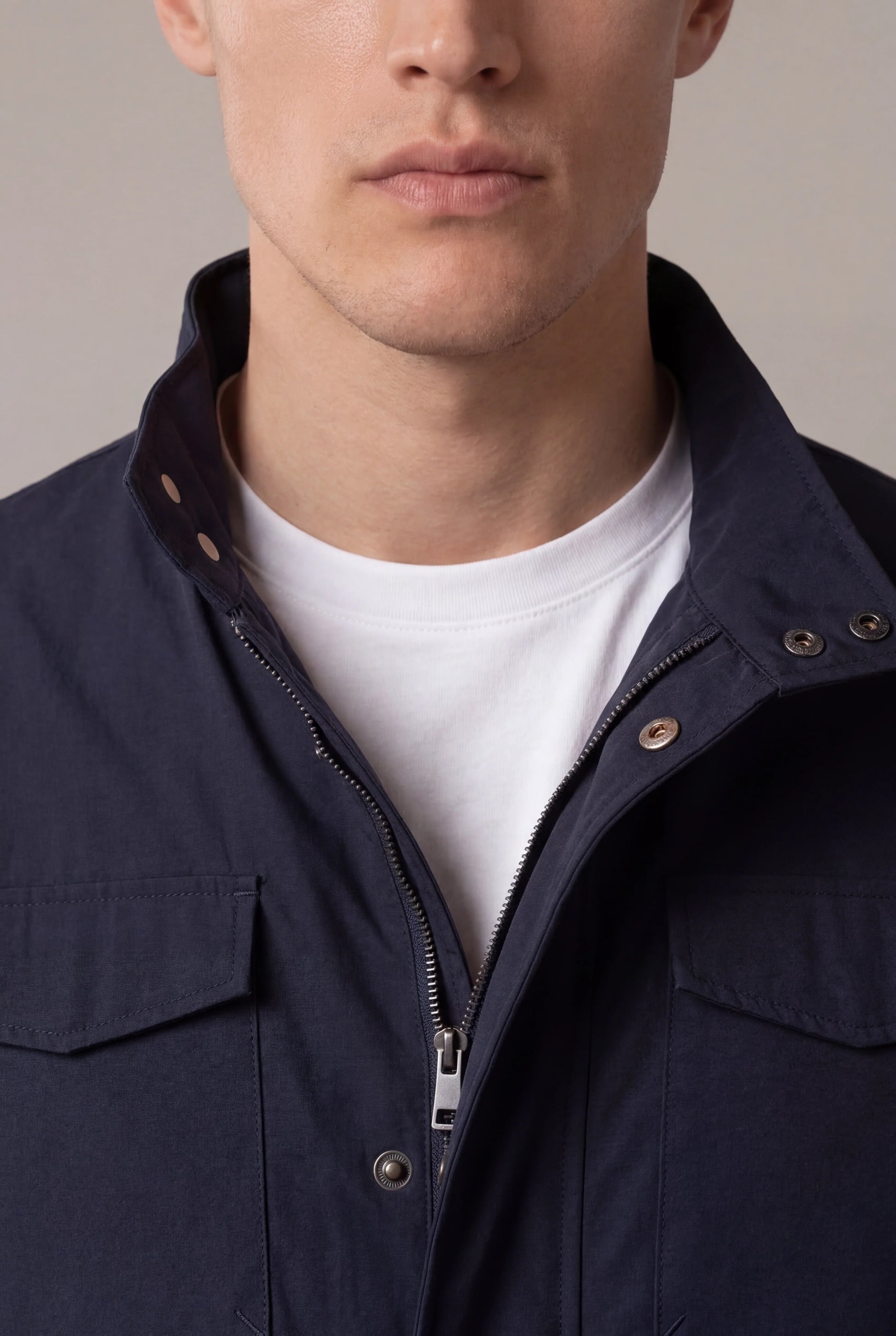 Givano Expedition Coat Navy
