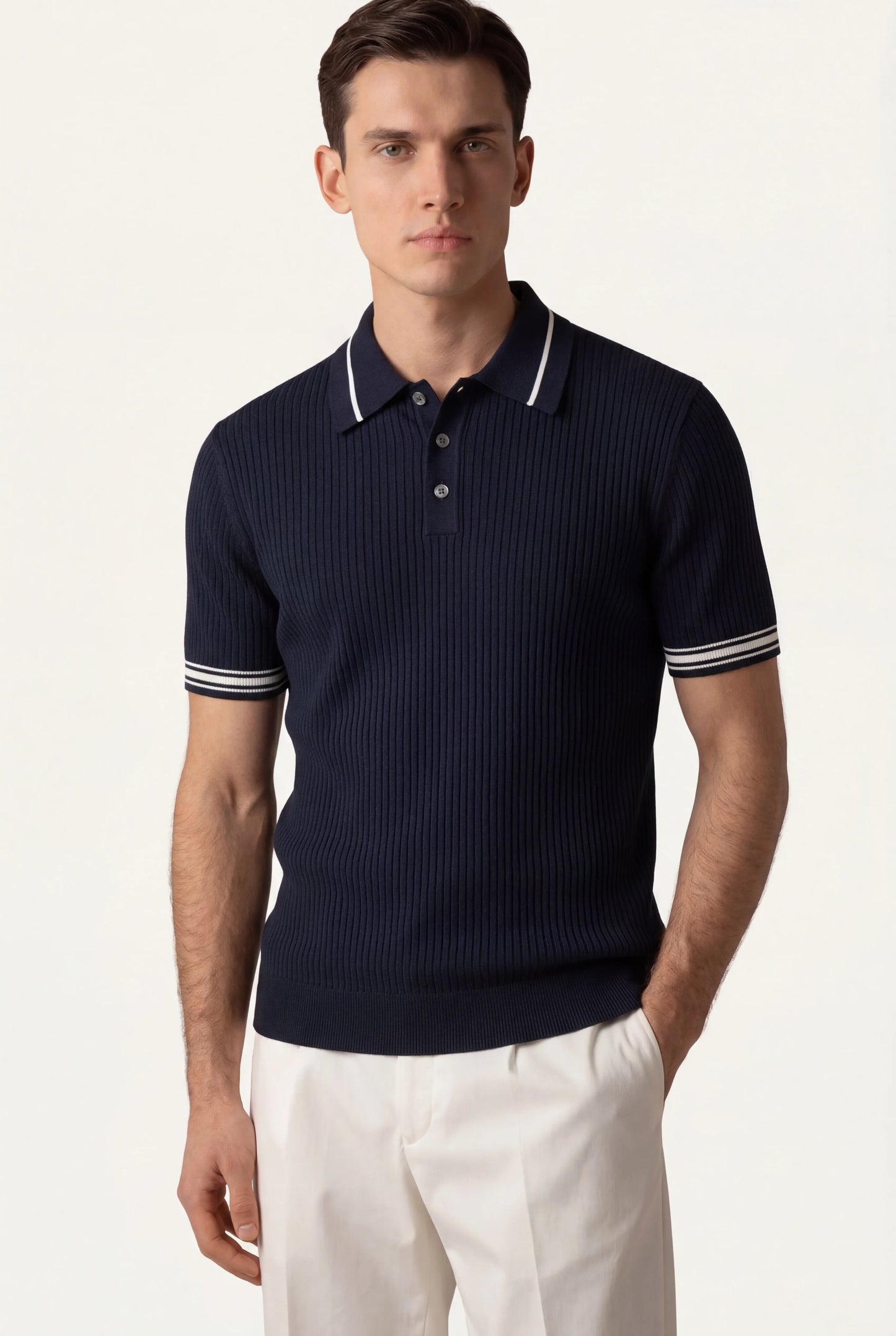 Navy Mercurial Polo