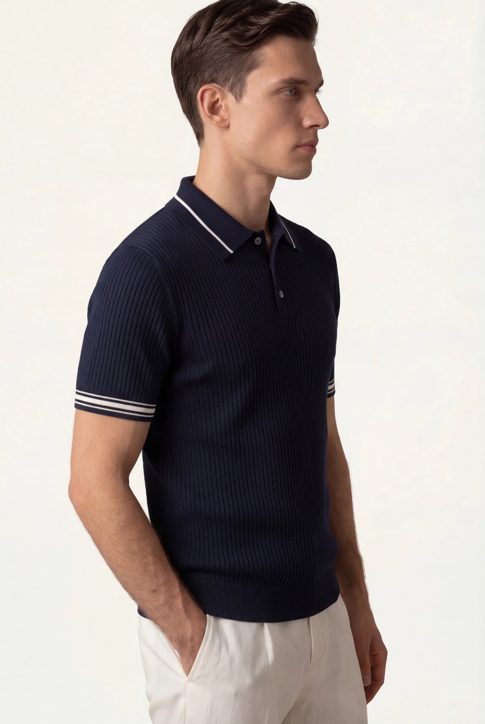 Navy Mercurial Polo