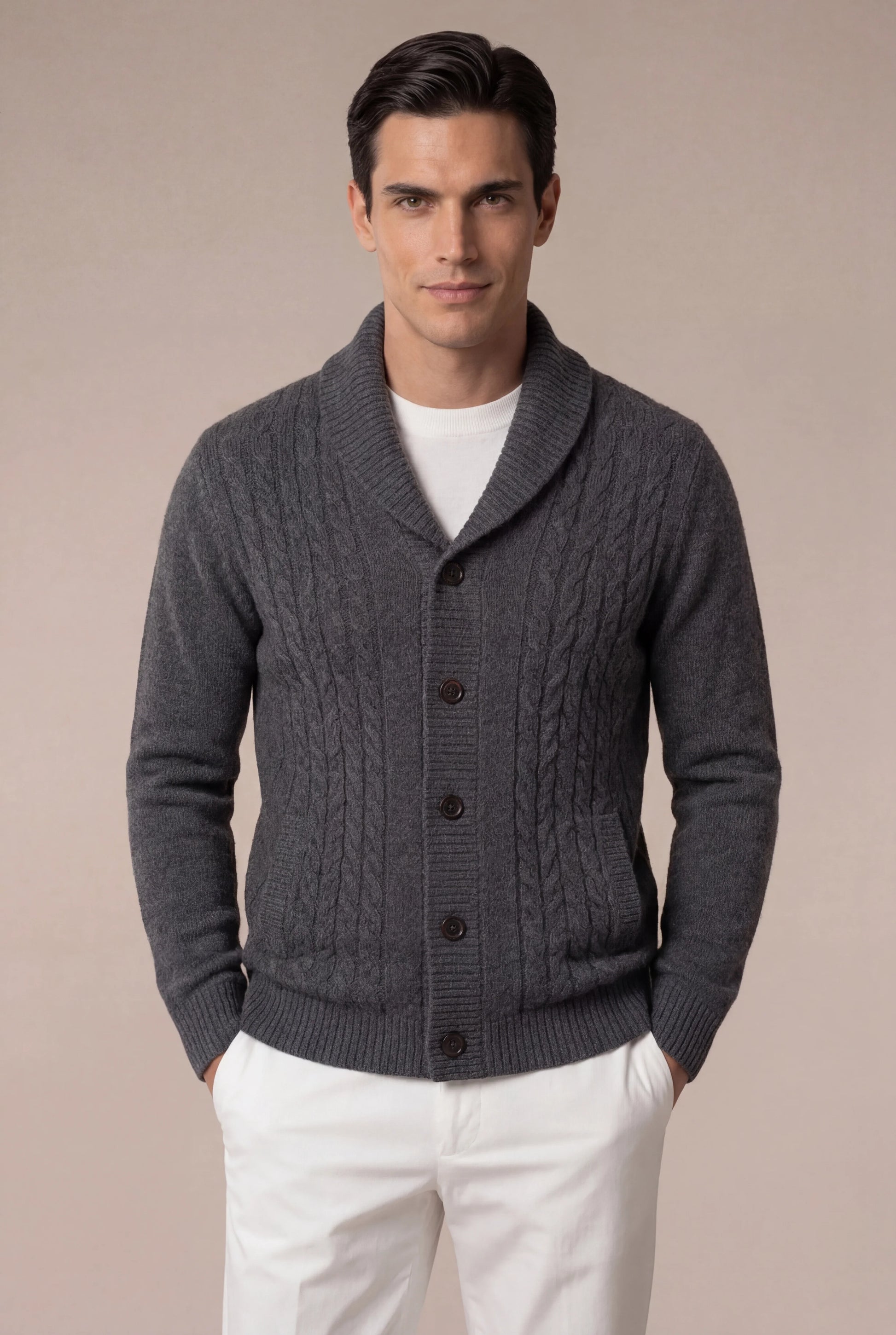 Ombre Grey Cardigan
