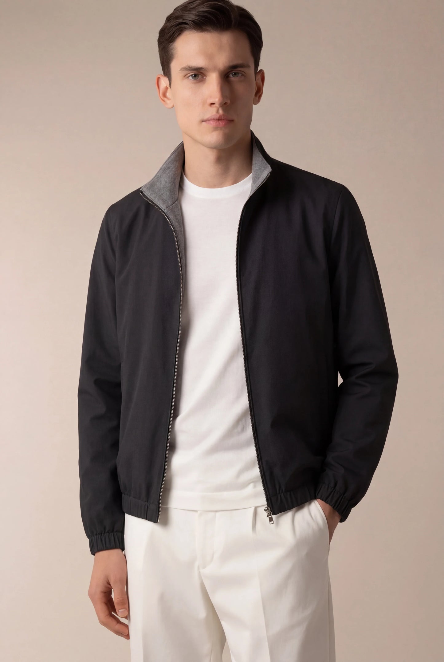Tech Reversible Jacket Black