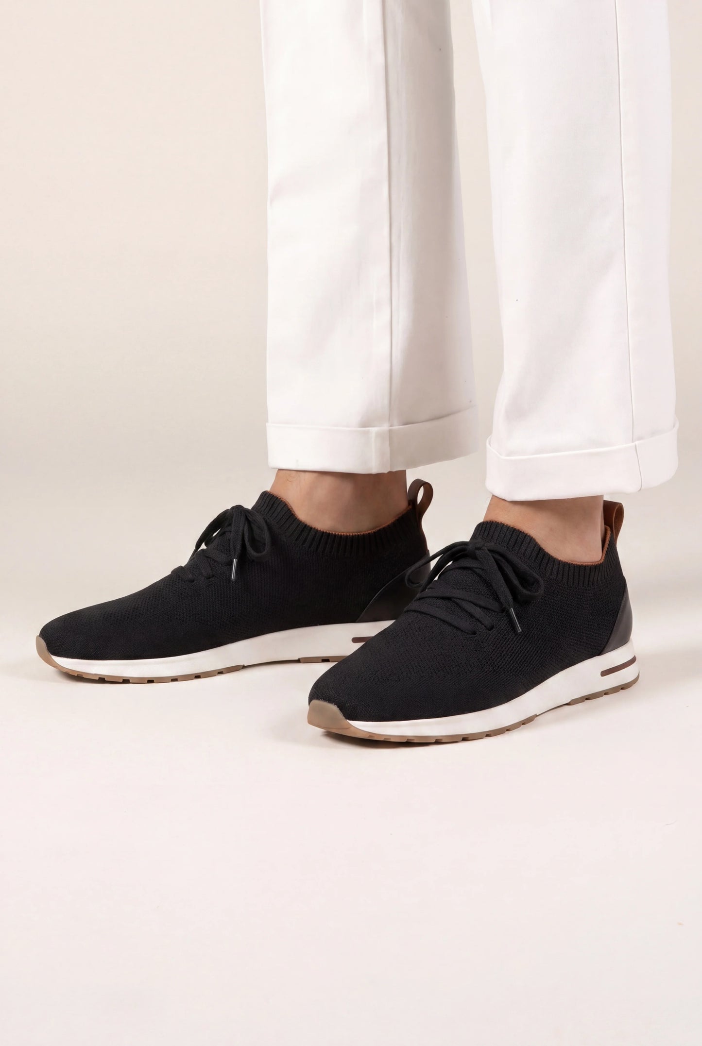 Light Black Active Knit Sneaker