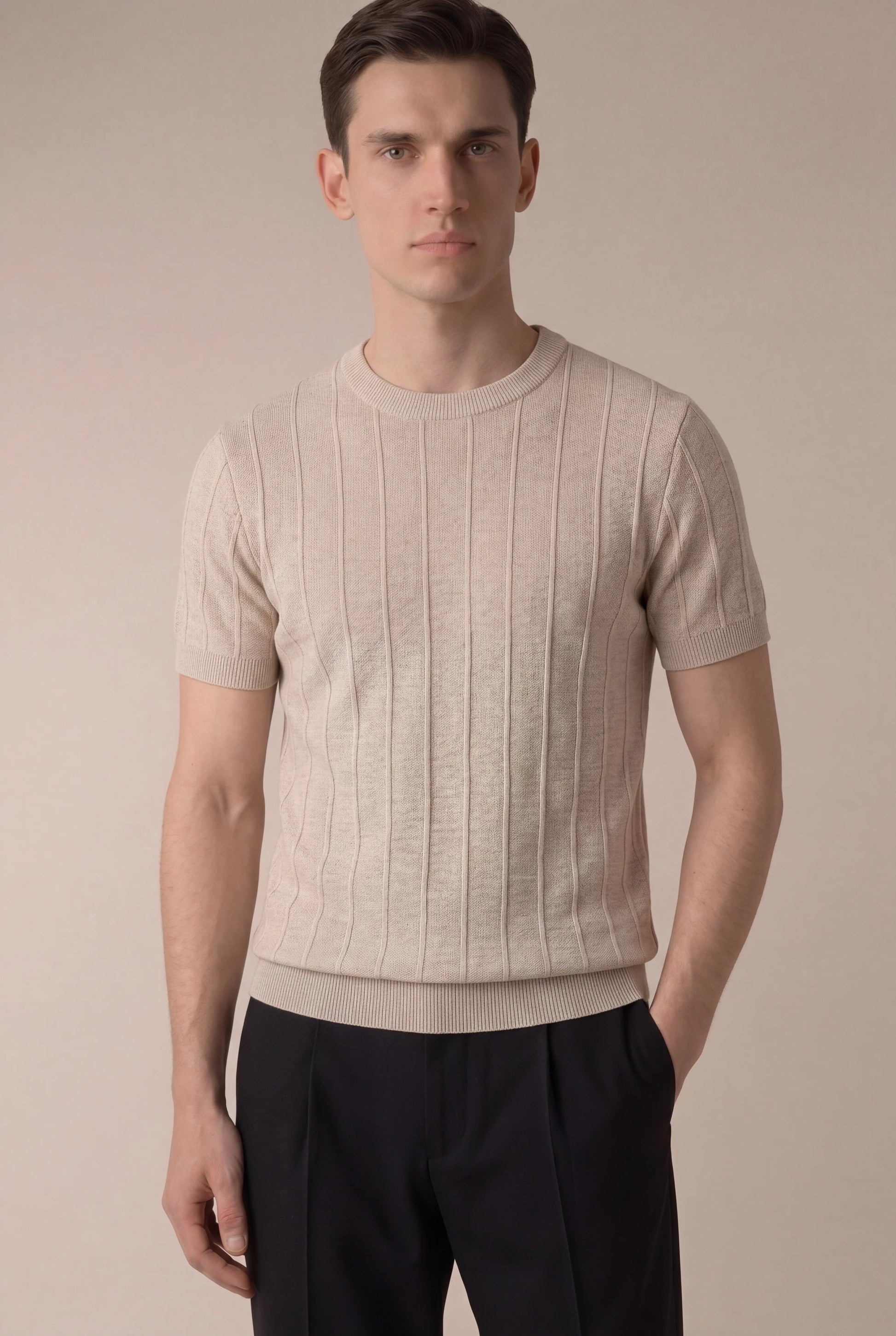 Aurelio Beige T-shirt