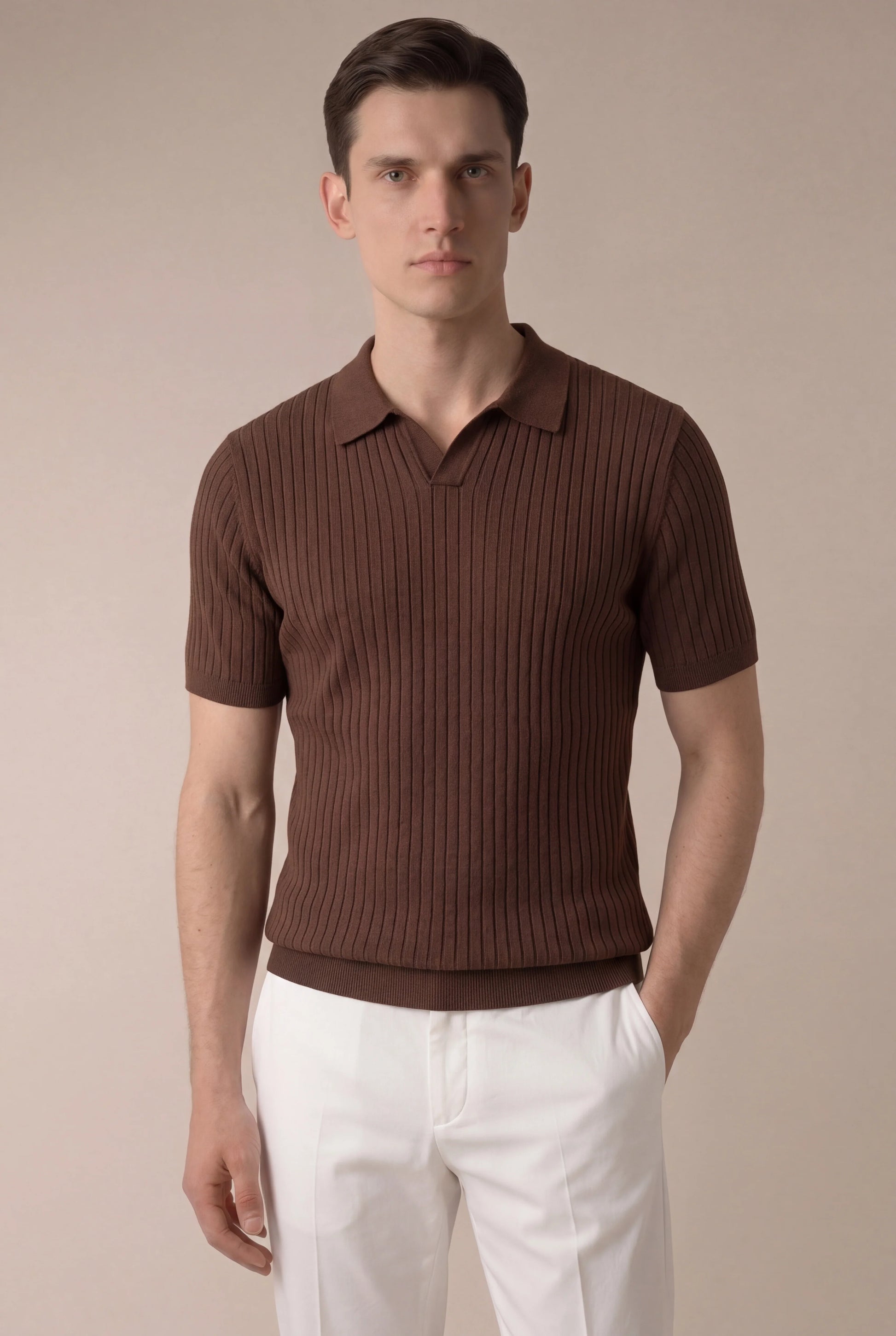 Brown Cortina Polo