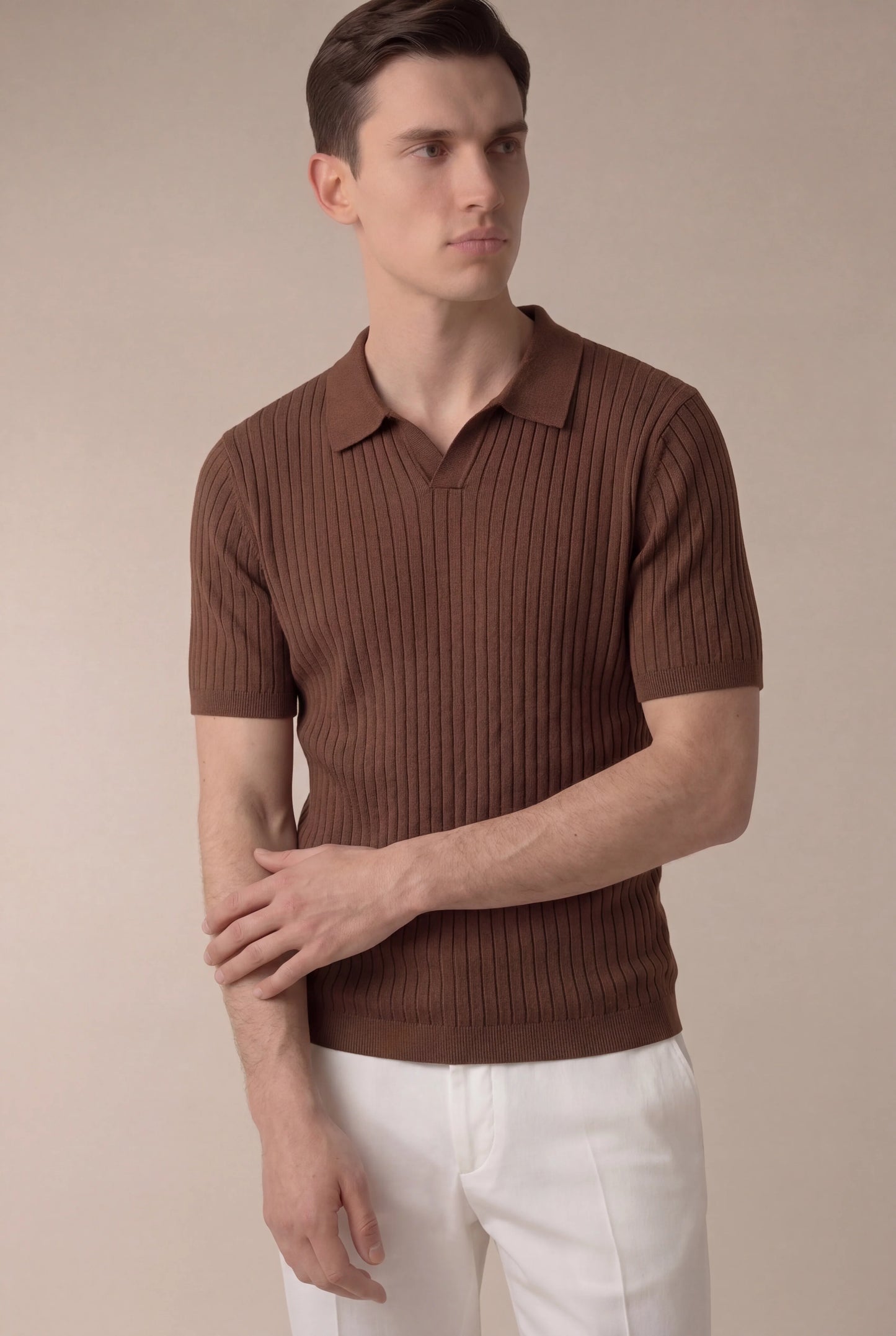 Brown Cortina Polo