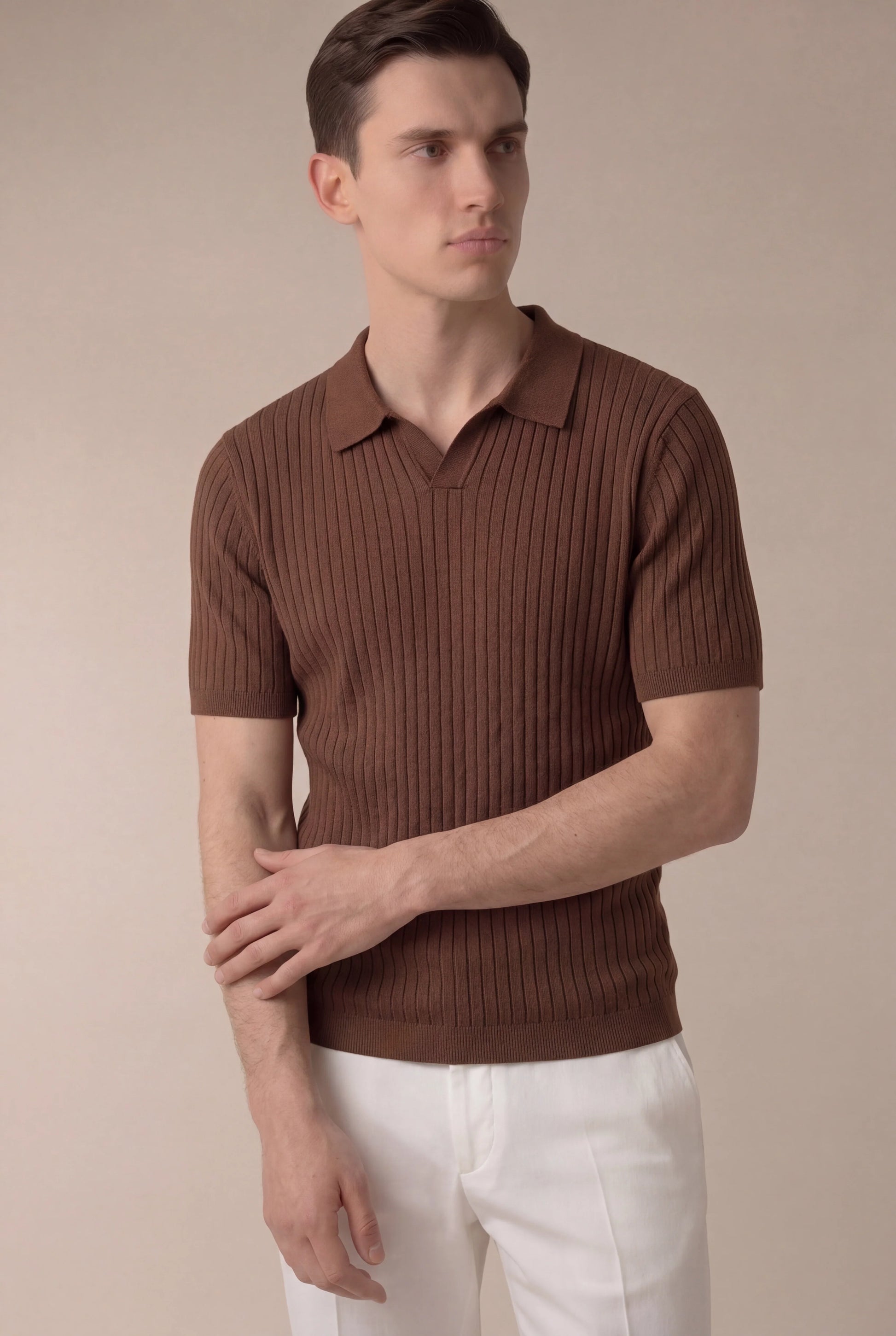 Brown Cortina Polo