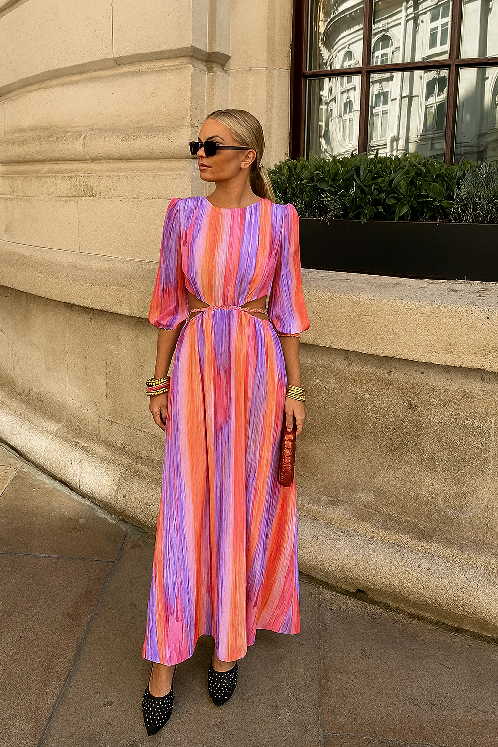 PALOMA | Vestido Midi con Aberturas