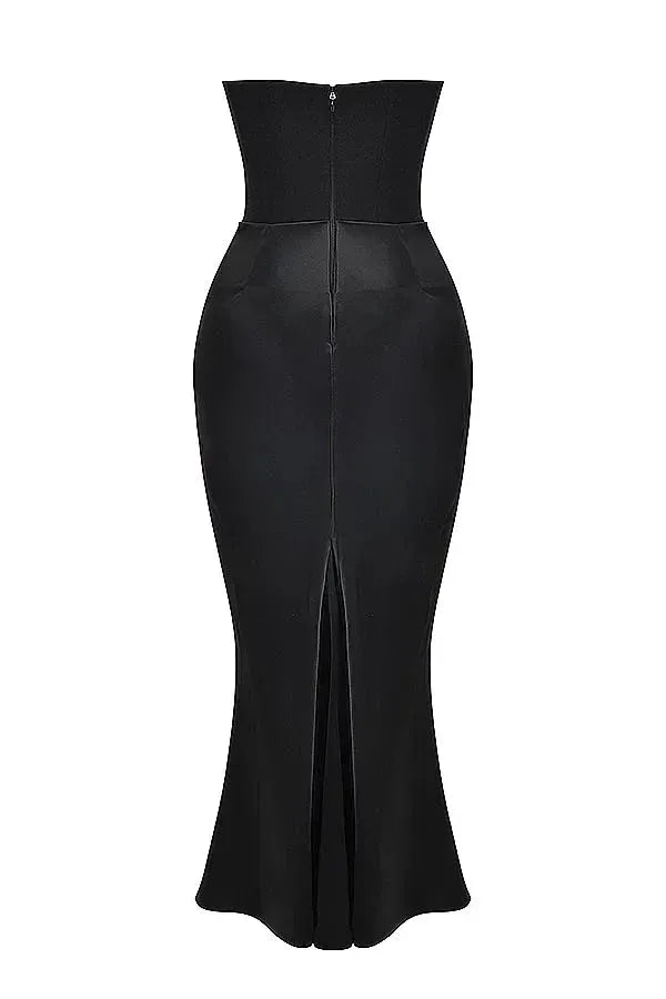 DALIA | Vestido Largo De Satén