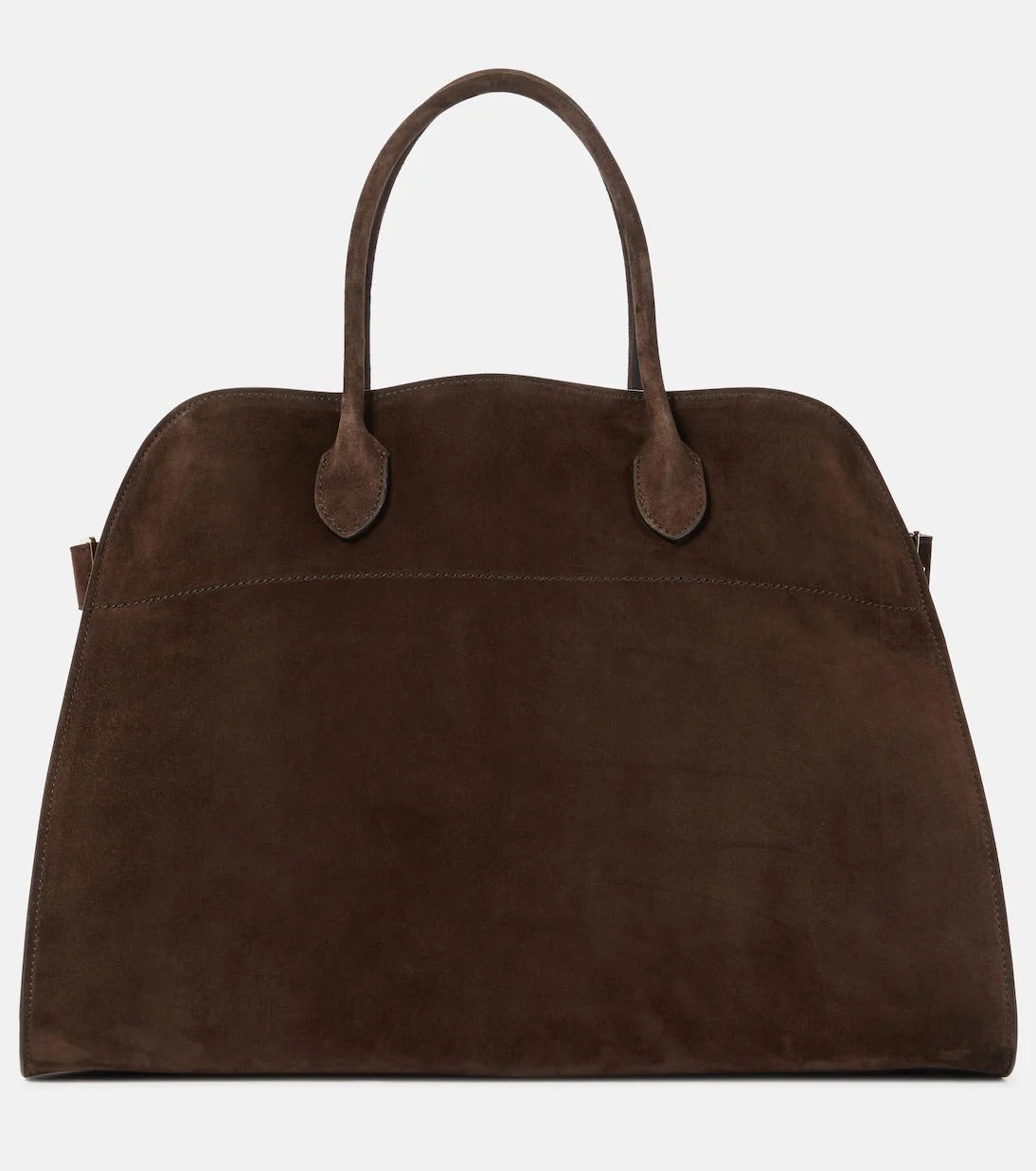 Leather tote bag