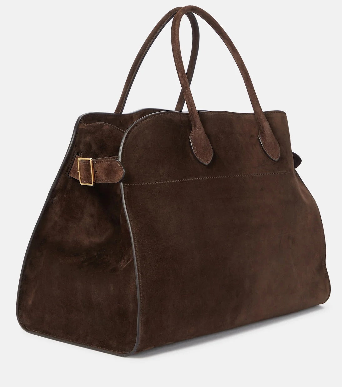 Leather tote bag