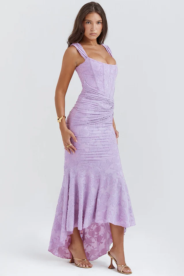 KIARA | Vestido Largo con Corsé Sofisticado