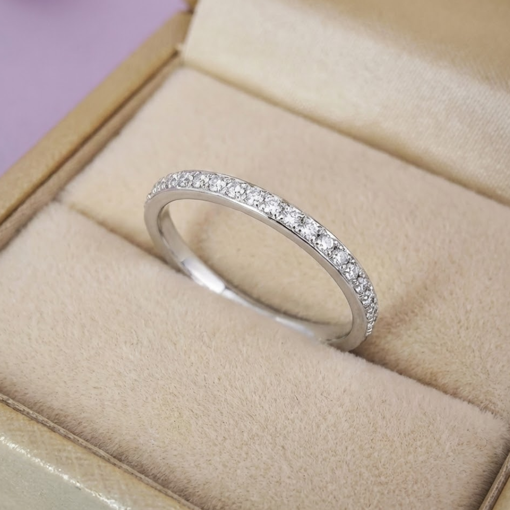 LIDIA | Anillo Moissanita