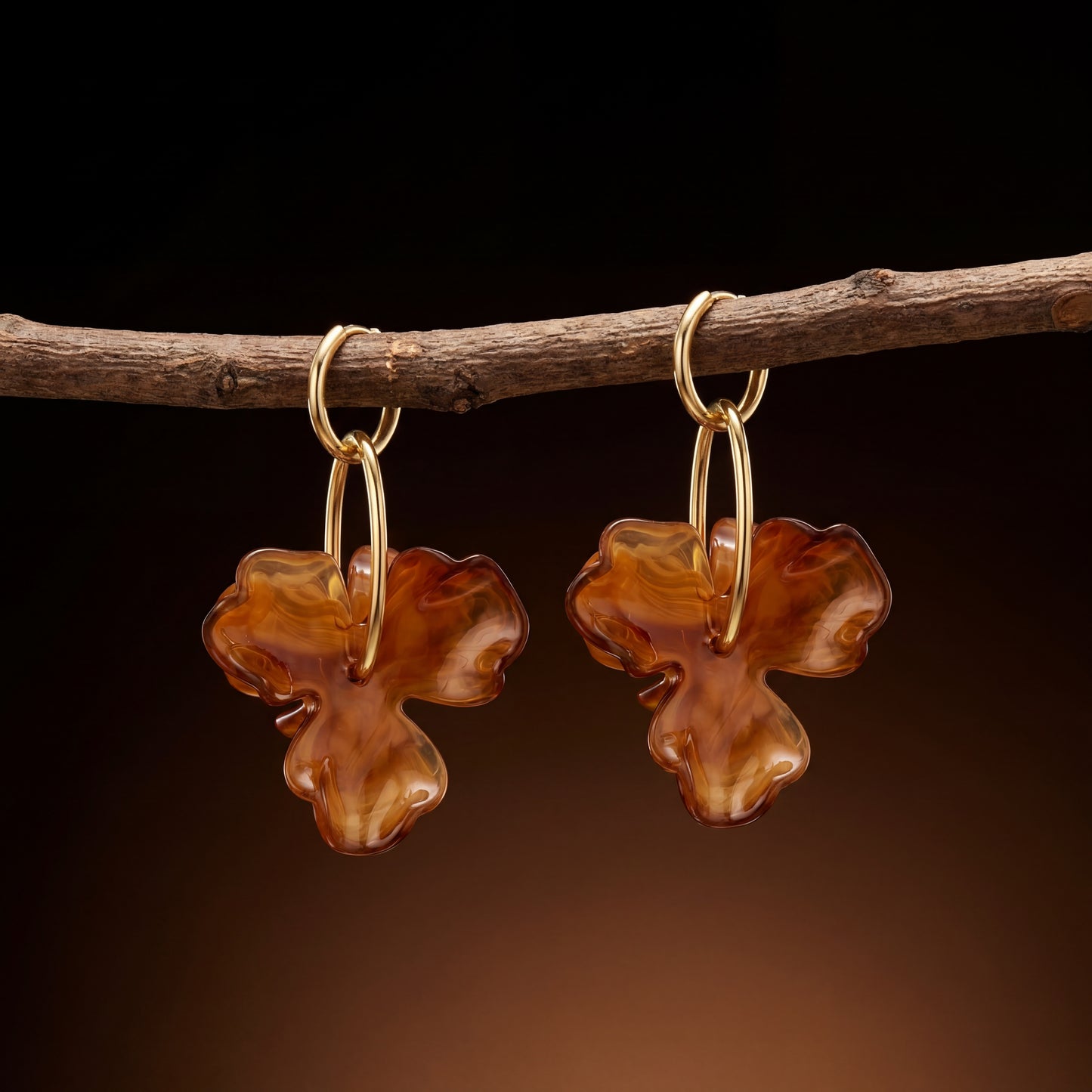 Flower Drop Earrings