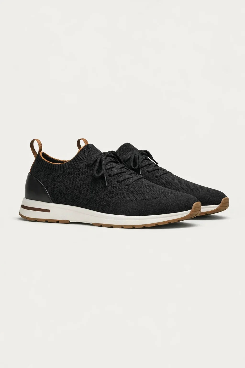 Light Black Active Knit Sneaker