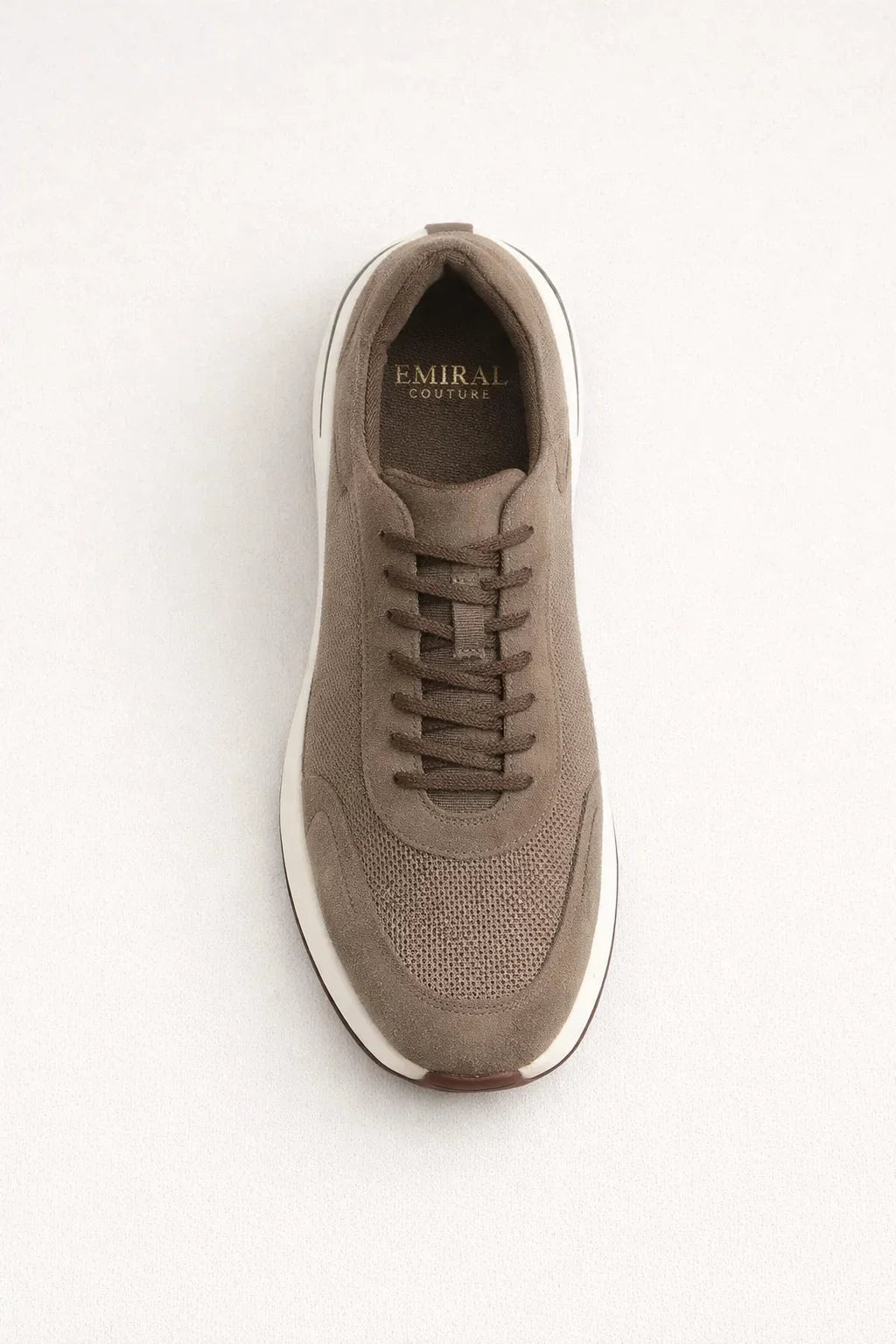 Giuliano Suede City Sneaker Beige