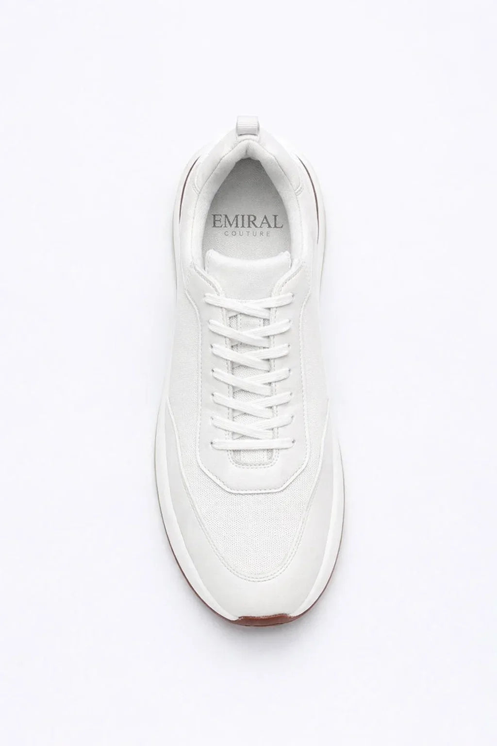 Giuliano Suede City Sneaker White