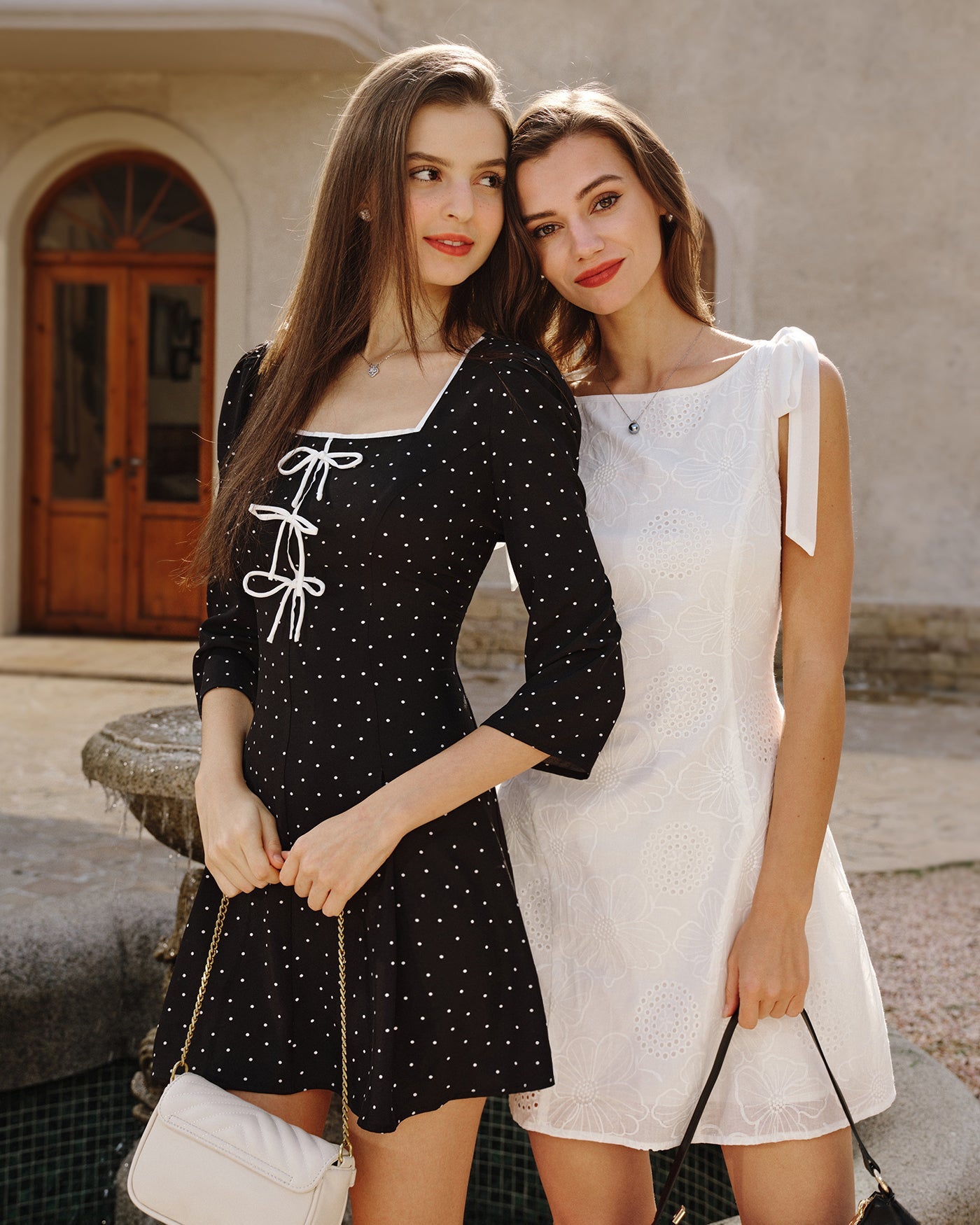 Women's Woven Polyester Mini Dress Dresses - RIHOAS